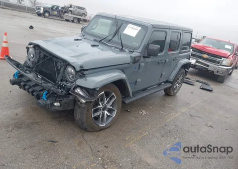 2024 Jeep Wrangler 4Xe Sport S 4Xe from USA, damaged, VIN 1C4RJXN67RW161255